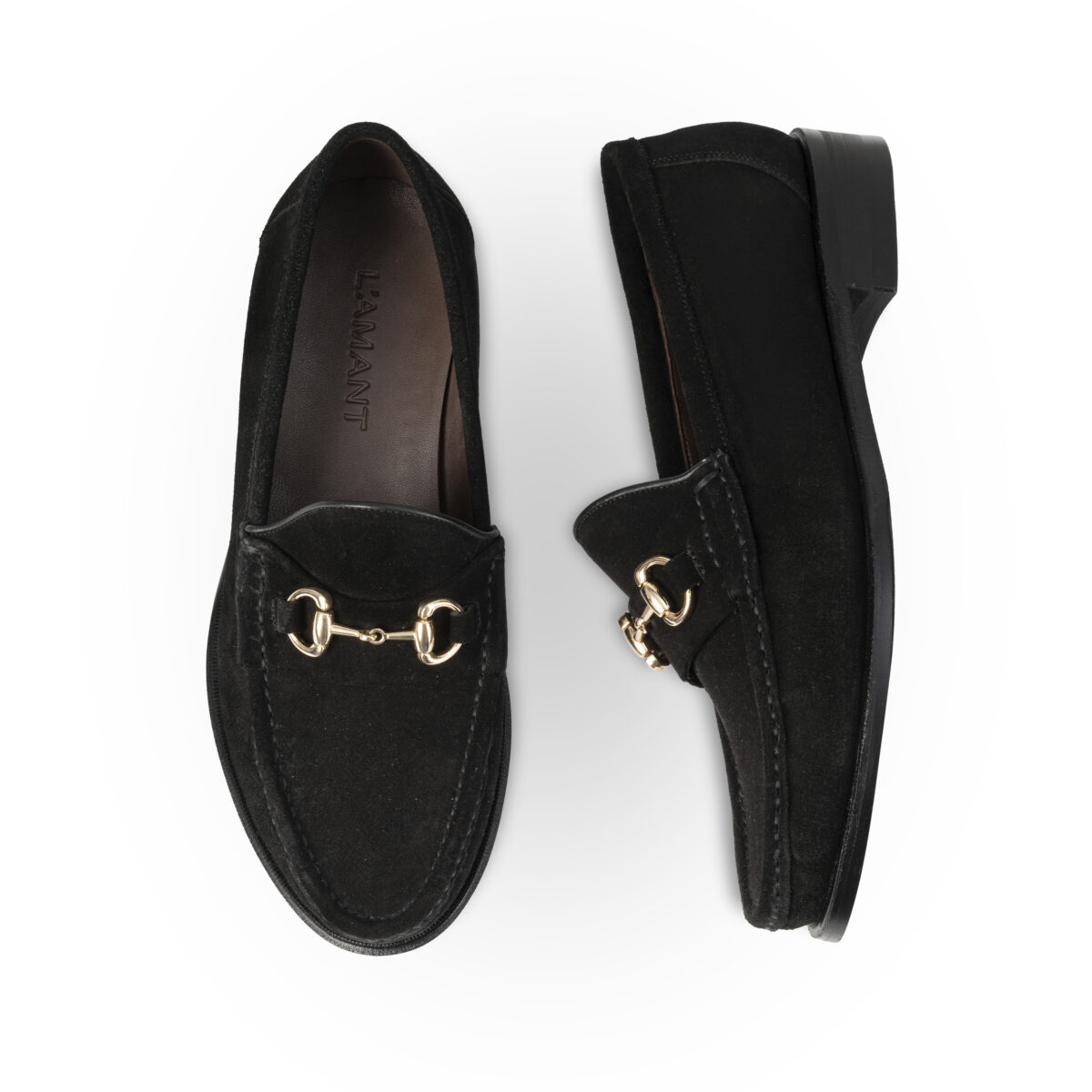 Suave M – Horsebit Loafer – Black Suede